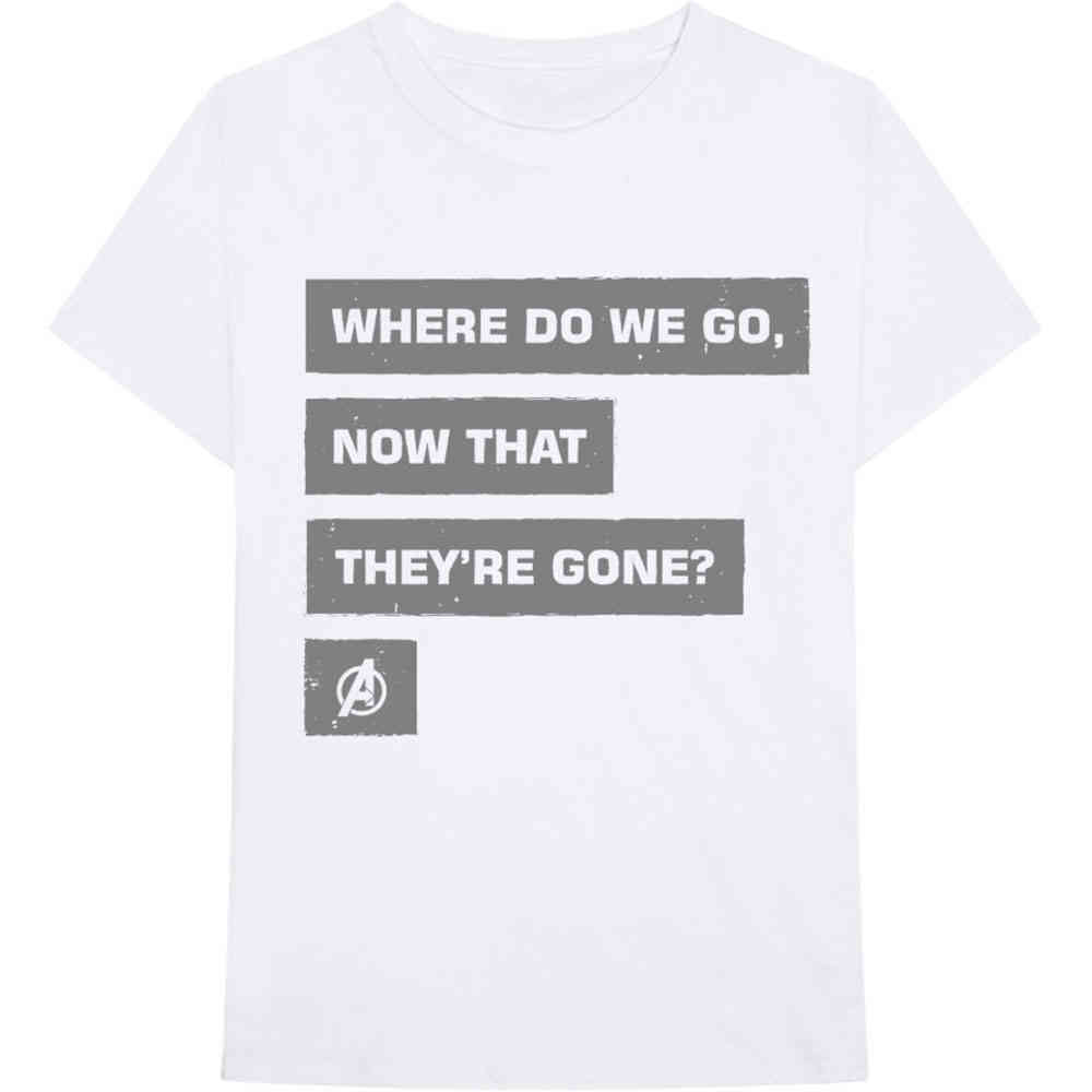 Marvel The Avengers - Now That They're Gone Tshirt Homme - Blanc
